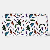 Flutterbies iPad Case (Farbe auswählen) (Rückseite (Horizontal))