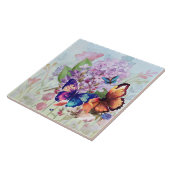 Flutterblüten Fliese (Seite)