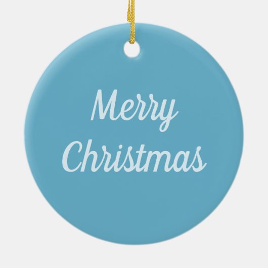 FLUTTERBUN WINTER WONDERLAND, FUNNY BUNNY RABBBIT KERAMIK ORNAMENT (Hinten)