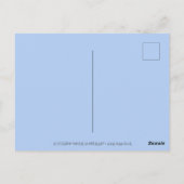 FLUTTERBUN WINTER WONDERLAND, FUNNY BUNNY RABBBIT POSTKARTE (Rückseite)