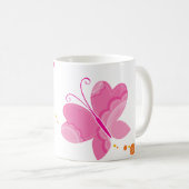 FLUTTERBY BUTTERFLIES :: Reihe von drei 1 Kaffeetasse (VorderseiteRechts)