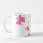 FLUTTERBY BUTTERFLIES :: Reihe von drei 1 Kaffeetasse (Links)