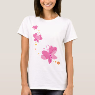 FLUTTERBY BUTTERFLIES :: Reihe von drei 1 T-Shirt