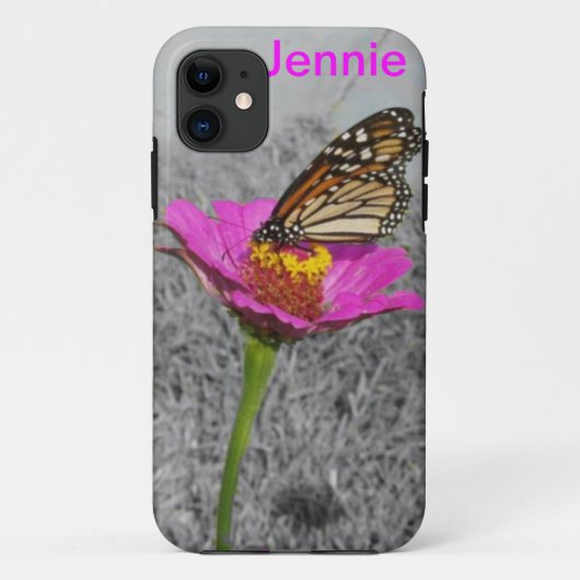 Flutterby Butterfly iPhone 5 Fall *personalize* Case-Mate iPhone Hülle (Rückseite)