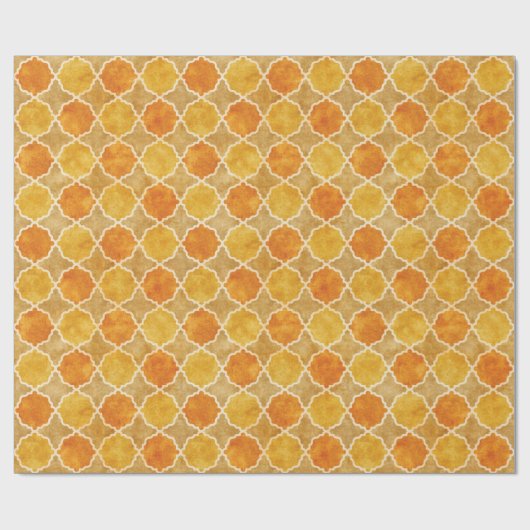Flutterby Fall geometrisch Geschenkpapier (Flach)