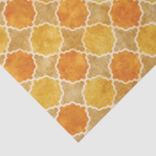 Flutterby Fall geometrisch Seidenpapier (Ausschnitt)