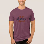 Flutterby Friends Tri-Blend Shirt (Vorderseite)