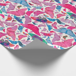 Flutterby Frühlings-Schmetterlinge Geschenkpapier