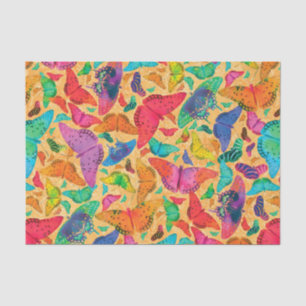 Flutterby Sommer-Schmetterlinge Mehrfarben Seidenpapier