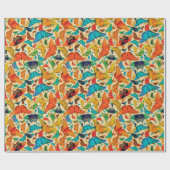 Flutterby tägliche Schmetterlinge auf Beige Geschenkpapier (Flach)