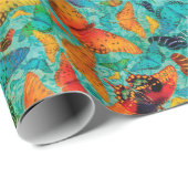 Flutterby tägliche Schmetterlinge Geschenkpapier (Rolleneckpunkt)