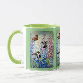 Flutterbyes and Hummers & Summer Mugs & Cups Tasse