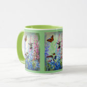Flutterbyes and Hummers & Summer Mugs & Cups Tasse (Vorderseite Links)
