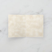 Flutterbyes 'n Tulips Elegant Wedding Vielen Dank Dankeskarte (Innenseite)