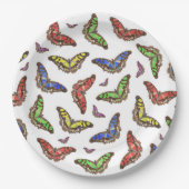 Flutterbys Pappteller (Vorderseite)