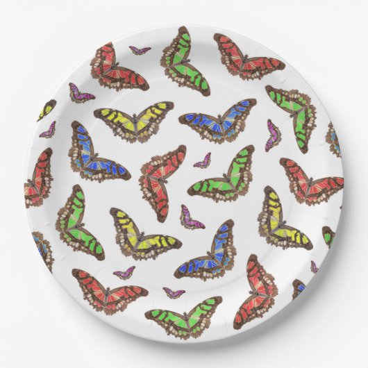 Flutterbys Pappteller (Vorderseite)