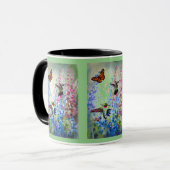 Flutterbys und Hummer & Sommer Tasse (Vorderseite Links)