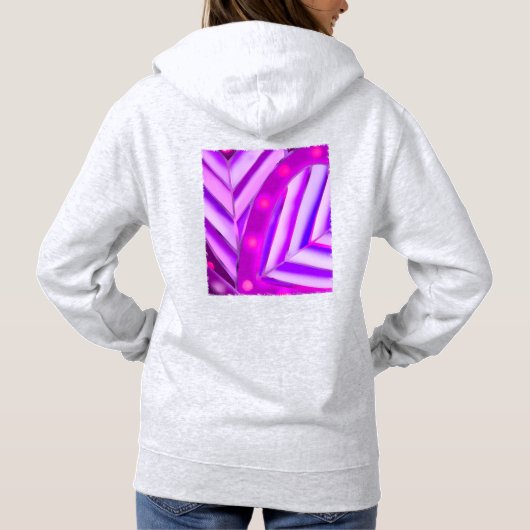 Flutterbys Valentines Folklore Kunst ALL T - Shirt (Rückseite)