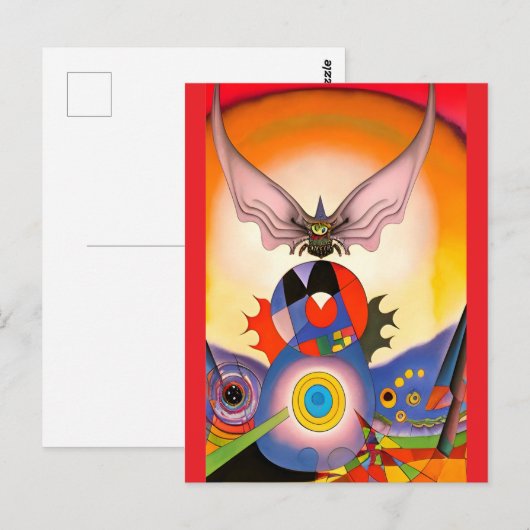 Flutterer's Delight Postkarte (Vorne/Hinten)