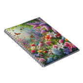 Flutterflor Notizblock (Rechte Seite)