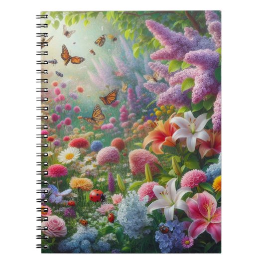 Flutterflor Notizblock (Vorderseite)