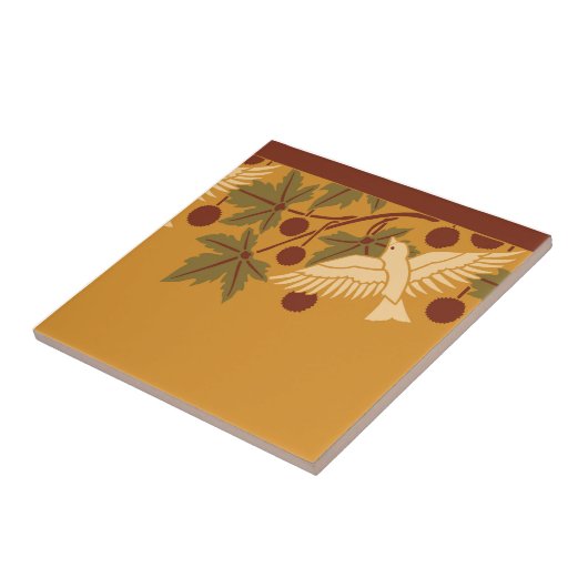 Fluttering-Bird-Keramik Fliese (Seite)