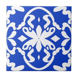 Fluttering Blue Small Tile Fliese