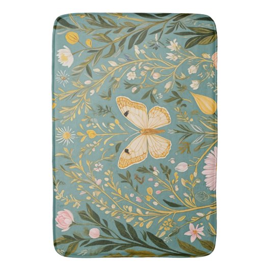 Fluttering Dreamscape Badematte (Vorderseite Vertikal)