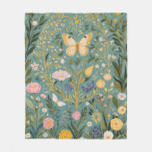 Fluttering Dreamscape Fleecedecke (Vorderseite)