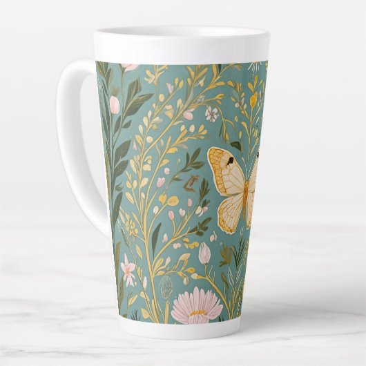 Fluttering Dreamscape Milchtasse (Linke Ecke)