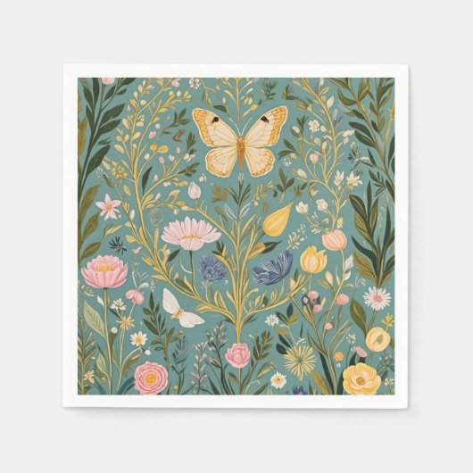 Fluttering Dreamscape Serviette (Vorderseite)