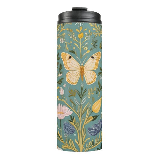 Fluttering Dreamscape Thermosbecher (Vorderseite)