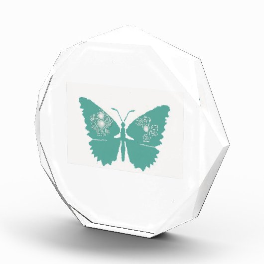 "Fluttering Elegance: Butterfly Foto Block"? (Rechts)