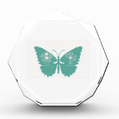 "Fluttering Elegance: Butterfly Foto Block"? (Vorderseite)