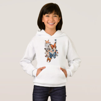 Fluttering Elegance Collection: Butterfly Inspirie Hoodie