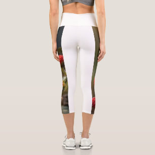 Fluttering Elegance: Deko Fashion Editorial in Hig Capri Leggings