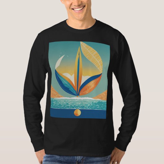 Fluttering Flügel: Künstlerische Schmetterlingsmus T-Shirt (Vorderseite)