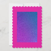 Fluttering Fun Einladung (Rückseite)