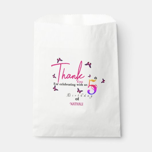 Fluttering Fun Geschenktütchen (Vorderseite)