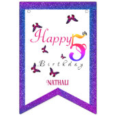 Fluttering Fun Wimpelkette (Erste Fahne)