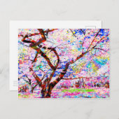 Fluttering Heart Postkarte (Vorne/Hinten)