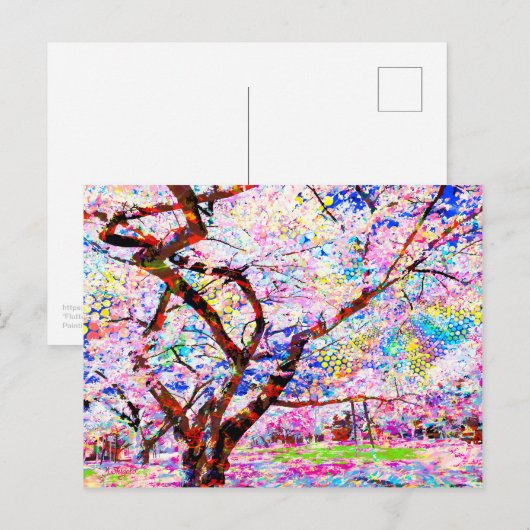 Fluttering Heart Postkarte (Vorne/Hinten)