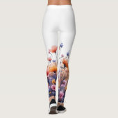 Flutungsfelder" Leggings (Rückseite)