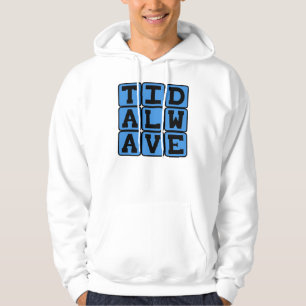 Flutwelle, gewaltiger Tsunami Hoodie
