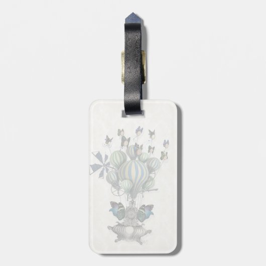 Flutzeit 2 gepäckanhänger (Rückseite vertikal)