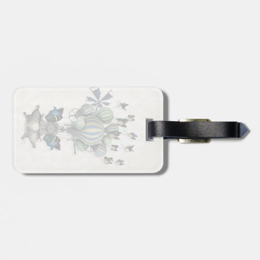 Flutzeit 2 gepäckanhänger (Rückseite horizontal)