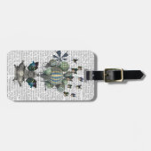 Flutzeit Gepäckanhänger (Vorderseite horizontal)