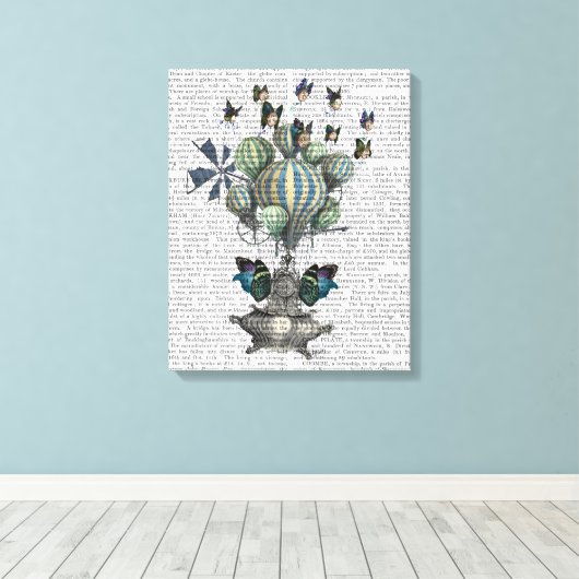 Flutzeit Leinwanddruck (Insitu (Holzboden))