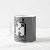 FLUX Capacitor 1,21 Gigawatt Kaffeetasse (Vorderseite Links)
