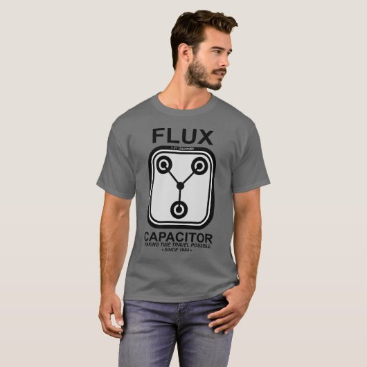 FLUX Capacitor 1,21 Gigawatt T-Shirt (Vorne ganz)